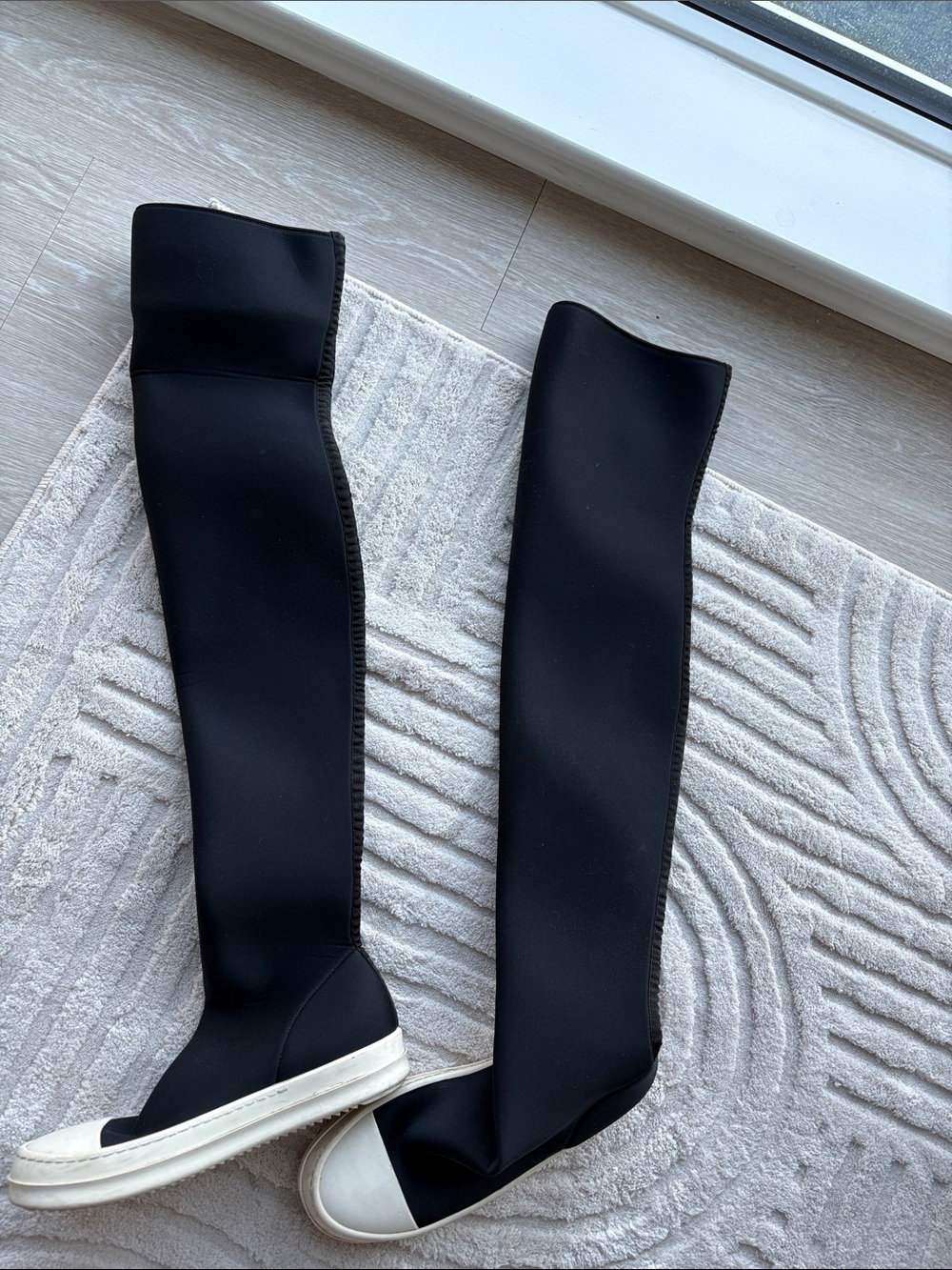 Rick Owens knee boots